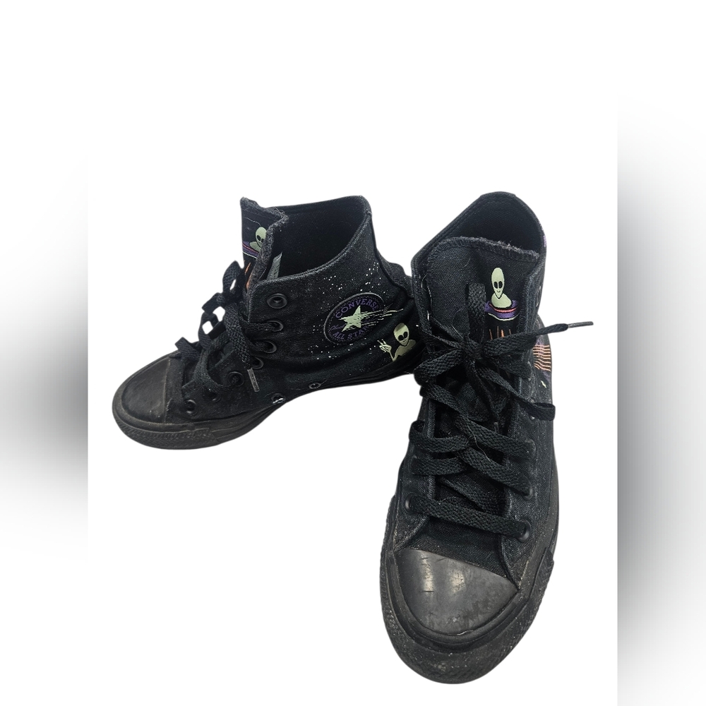 Converse Chuck Taylor All Star Hi Groovy Space Glow Sneaker Black